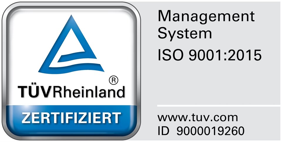 Zertifiziert nach Management System ISO 9001:2015